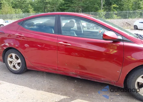 2015 Hyundai Elantra Se from USA, damaged, VIN 5NPDH4AE7FH606158